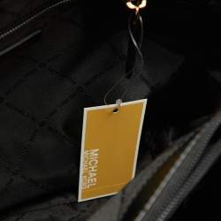Michael Kors Black Leather Large Gramercy Satchel