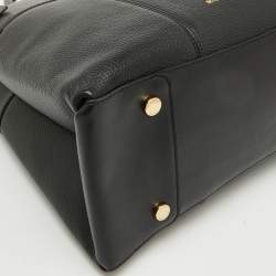 Michael Kors Black Leather Large Gramercy Satchel