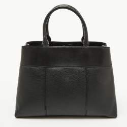 Michael Kors Black Leather Large Gramercy Satchel