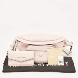 Michael Kors Powder Pink Leather 2 in 1 Maisie Waist Bag