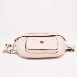 Michael Kors Powder Pink Leather 2 in 1 Maisie Waist Bag