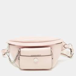 Michael Kors Powder Pink Leather 2 in 1 Maisie Waist Bag