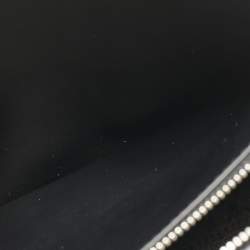 Pre Owned Michael Kors Black Faux Leather Small Shiela Center Zip Satchel