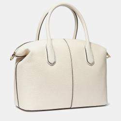 Pre Owned Michael Kors LG Gold Leather Satchel Bag