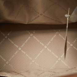 مملوكة مسبقًا Michael Kors Emilia Large Brown Signature Coated Canvas Satchel