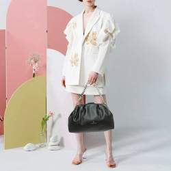 مملوكة مسبقًا Michael Kors Nola Convertible Black Leather Crossbody Bag