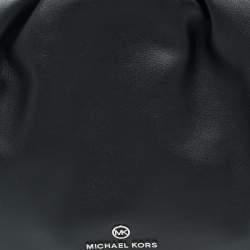 مملوكة مسبقًا Michael Kors Nola Convertible Black Leather Crossbody Bag