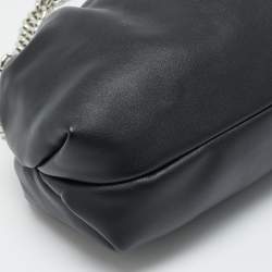 مملوكة مسبقًا Michael Kors Nola Convertible Black Leather Crossbody Bag