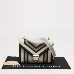 Pre Owned Michael Kors Whitney Medium Multicolor Coated Canvas and Faux Leather Shoulder Bag