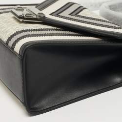 Pre Owned Michael Kors Whitney Medium Multicolor Coated Canvas and Faux Leather Shoulder Bag