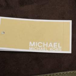 مملوكة مسبقًا Michael Kors Cece Large Olive Green Leather Shoulder Bag