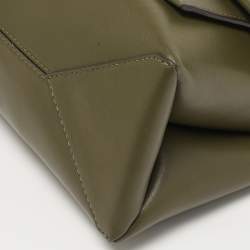 مملوكة مسبقًا Michael Kors Cece Large Olive Green Leather Shoulder Bag