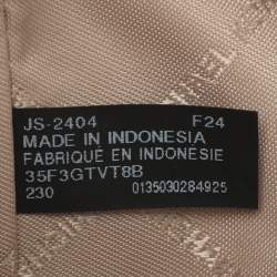 Pre Owned Michael Kors Jet Set Travel Medium Brown Double Pocket Tote