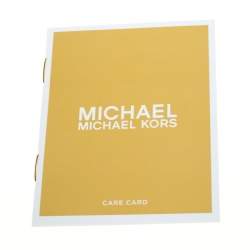 Pre Owned Michael Kors Black Leather Sady Tote 