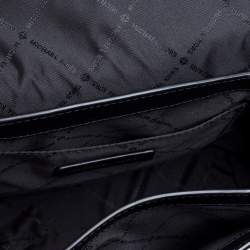 Pre Owned Michael Kors Black Leather Medium Ellis Crossbody Bag