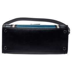 Pre Owned Michael Kors Tri Color Leather Whitney Top Handle Bag