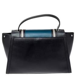 Pre Owned Michael Kors Tri Color Leather Whitney Top Handle Bag