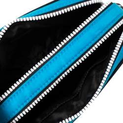 مملوكة مسبقًا Michael Kors Blue Nylon Small Kenly Camera Crossbody Bag