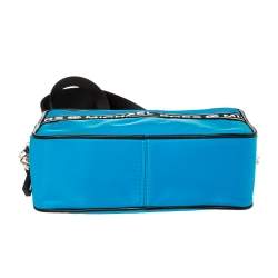 مملوكة مسبقًا Michael Kors Blue Nylon Small Kenly Camera Crossbody Bag