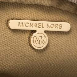 Pre Owned Michael Kors Signature Canvas Slater Convertible Backpack