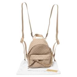 Pre Owned Michael Kors Signature Canvas Slater Convertible Backpack