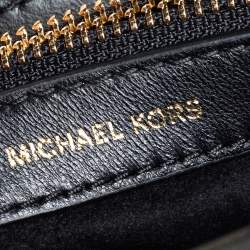 Pre Owned Michael Kors Black Quilted Leather Medium Cece Shoulder Bag