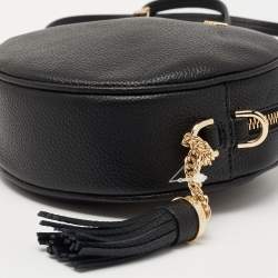 Pre Owned حقيبة كروس مايكل كورس كانتين جلد أسود