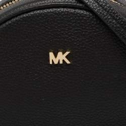 Pre Owned حقيبة كروس مايكل كورس كانتين جلد أسود