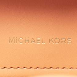 Pre Owned حقيبة ساتشل مايكل كورس كارمن جلد بني كراميل