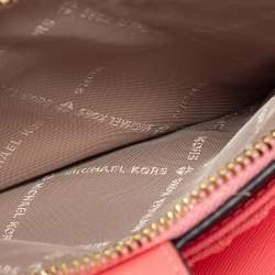 Pre Owned محفظة توري برش جيت سيت ترافيل كانفاس مقوى بني سحاب مزدوج حمالة معصم