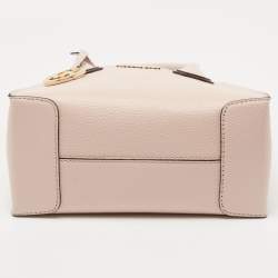 Pre Owned Michael Kors Powder Blush Leather Mini Mercer Tote