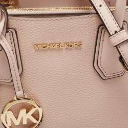Pre Owned Michael Kors Powder Blush Leather Mini Mercer Tote