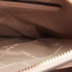 Pre Owned Michael Kors Powder Blush Leather Mini Mercer Tote