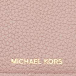 مملوكة مسبقًا Michael Kors Blush Pink Leather Wallet On Strap