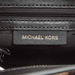 مملوكة مسبقًا Michael Kors Multicolor Leopard Calf Hair and Python Effect Medium Selma Satchel