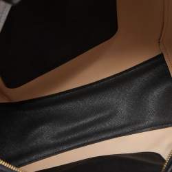 Pre Owned Michael Kors Black Leather Large East West Walsh Shopper Tote