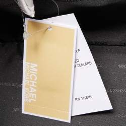 Pre Owned Michael Kors Multicolor Leopard Calf Hair and Python Effect Medium Selma Satchel