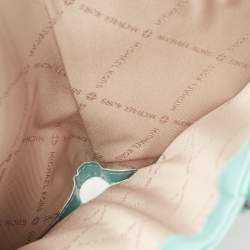 مملوكة مسبقًا محفظة توري برش جيت سيت ترافيل كانفاس مقوى بني سحاب مزدوج حمالة معصم