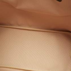 Pre Owned Michael Kors Black/Grey Signature Coated Canvas Large Jodie Tote