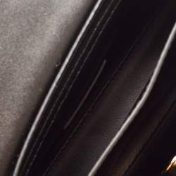 Pre Owned Michael Kors Black Leather Small Lita Crossbody Bag