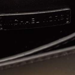 Pre Owned Michael Kors Black Leather Small Lita Crossbody Bag