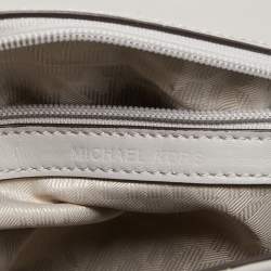 Pre Owned Michael Kors Grey Quilted Leather Small Ava Top Handle Bag