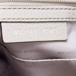 مملوكة مسبقًا Michael Kors Grey Leather Medium Jet Set Chain Shoulder Bag
