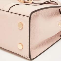 مملوكة مسبقًا Michael Kors Pink Leather Small Nouveau Hamilton Satchel