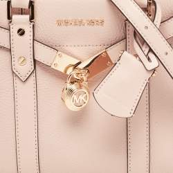 مملوكة مسبقًا Michael Kors Pink Leather Small Nouveau Hamilton Satchel