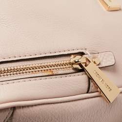 Michael Kors Light Pink Leather Rhea Backpack