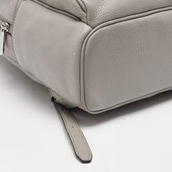 MICHAEL Michael Kors Grey Leather Abbey Studded Backpack