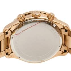 مملوكة مسبقًا ساعة يد نسائية مايكل كورس MK-6791 ستانلس ستيل مطلي بالذهب روز فضية 42 مم 