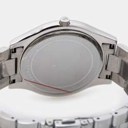 Pre Owned Michael Kors Silver Stainless Steel Runway MK3178  Women's Wristwatch 42 mm