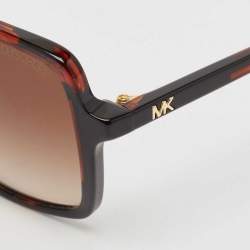 Michael Kors Brown Gradient 378113 Isle of Palms Square Sunglasses
